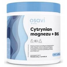 Osavi Magnesiumcitrat + vitamin b6 pulver 250 gramm