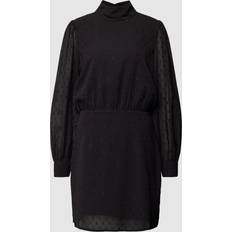 Esprit Kjoler Esprit Glitzer-Minikleid aus Plumetis-Chiffon
