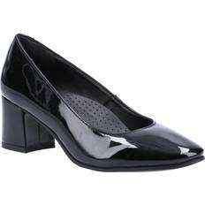 Hush Puppies Femme Escarpins et Talons Hush Puppies Anna Leather Court Shoes - Noir