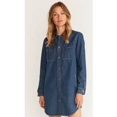 Lee Dame Kjoler Lee Denim Mini Shirt Dress