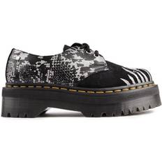 Dr. Martens Womens 1461 Quad Shoes Black Leather