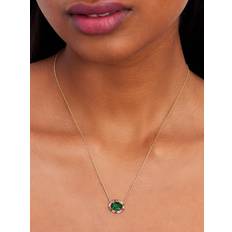 Grøn - Metal Halskæder Kate Spade Victoria Mini Pendant Necklace