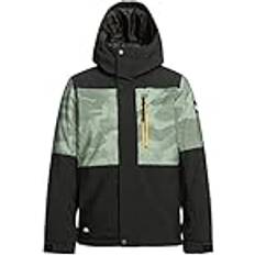 Silbrig Oberbekleidung Quiksilver Chaqueta Mission 2 Negro Verde Infantil - Green