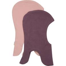 Streifen Balaklavas Minymo Balaclava 2er Pack Old Misty Rose rosa/pink