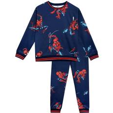 Marvel Spiderman Sweatshirt and Joggers Outfit Co Ord Set Blue 4-5 Years