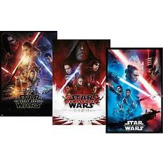 Star Wars 3er-Set Episode VII, VIII, IX Poster 3pcs