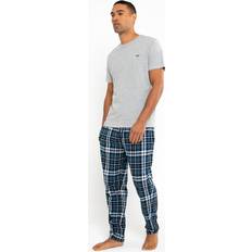 L Pyjamas Threadbare 'Delano' Cotton Blend Pyjama Set Light Grey