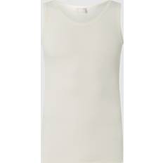 Herre - Uld Toppe Hanro Mens Cygne Sleeveless Brushed Wool and Silk-blend top