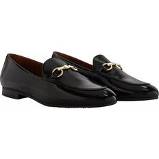 Lack Halbschuhe Isabel Bernard vendôme fleur schwarze lackleder loafers aus kalbsleder ib51000-1 Schwarz