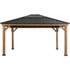 Sunjoy Sunjoy Fsc Cedar Wood Gazebo Ernir 393Cm X