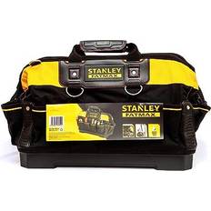 DIY Accessories Stanley Tools FATMAX Technician Tool Bag, Heavy Duty 600 Denier and Leather, Multifunctional Tool Storage Organiser, 18 Inch, 1-93-950