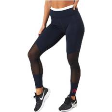 Tommy Hilfiger Tights Tommy Hilfiger Full Length Mesh InsertLegging Blue/Red