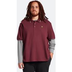 Lyle & Scott 4XL Polo Shirts Lyle & Scott Tipped Polo Shirt Plus