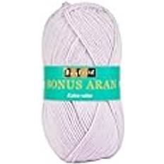 Purple Yarn SIRDAR Hayfield Bonus Aran garn, lavendel 562 100 g