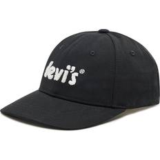 Levi's Damen Caps Levi's Damen Women's Poster Logo Cap Baseballkappe, Regular Black, One