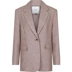 Neo Noir Gaby Structure Blazer - Sand Melange