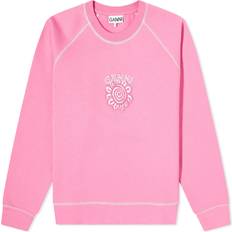 Ganni Pink Isoli Sweatshirt 892 Wild Orchid