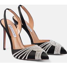 Aquazzura Elegant Slingback Pumps - Sort