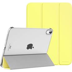 MoKo iPad 10th Generation Case 2022, Slim Stand Translucent Back Shell Smart Cover