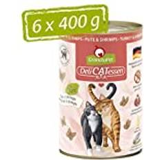 Granatapet Cat Wet Food DeliCatessen Turkey & Shrimps 6 x 400 g