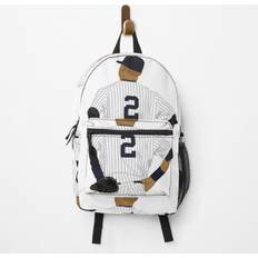 Natural School Bags Famgem Backpack Derek Jeter 2 School Bag Travel 15"