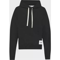 Jil Sander M Sweatere Jil Sander Hoodie aus Baumwoll-Jersey Schwarz