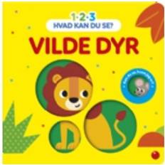 Bøger Bog, 1-2-3 Hvad kan du se Vilde dyr