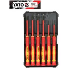 YATO VDE Precision Set 6 Pcs, Soft Grip Pan Head Screwdriver