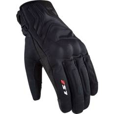 LS2 Motorcycle Gloves LS2 Jet Touring Textile Gloves Black Woman