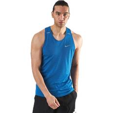 Vêtements Nike Techknit Ultra Tank Blue Male Azul