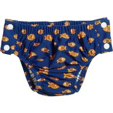 Babys Schwimmwindeln Playshoes UV-Schutz Windelbadehose Fische blau