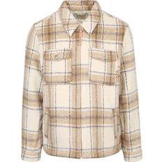 Scotch & Soda Outerwear Scotch & Soda and Overshirt Wool Blend Beige