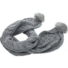 Guess Huivit Guess Knitted Pom-Pom Scarf