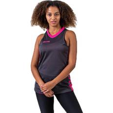 Spalding Essential Reversible 4her Shirt Pink/Grey, Female, Tøj, T-shirt, Basketball, Lyserød/Grå