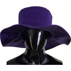 Dame - Lilla Belte Dolce & Gabbana Purple Silk Stretch Top Hat