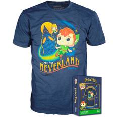 Bekleidung Funko Boxed Tee: Peter Pan Big Ben T-Shirt Kleidung Geschenkidee Kurzärmeliges Top Für Erwachsene Männer und Frauen Offizielle Handelswaren Movies Fans