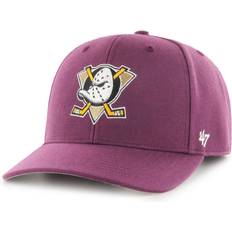 Purple Caps 47 Brand Low Profile Snapback Cap ZONE Anaheim Ducks lila