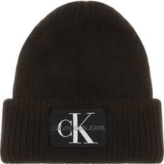 Calvin Klein Men Beanies Calvin Klein Jeans Knit Beanie Hat Brown One