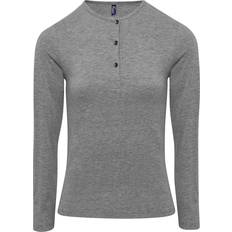 Long John Roll Sleeve Tee Grey