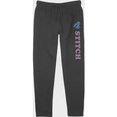 Pants Disney Lilo & Stitch Juniors' Good Sit Stitch Graphic Jogger Pants, Girl's, Medium, Black