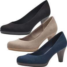 Marco Tozzi Højhælede sko Marco Tozzi Damen Pumps Elegant Rund, Schwarz Black