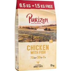 Chicken 1.5kg Purizon Adult Chicken & Fish 6,5 + 1,5 på köpet! 1.5kg
