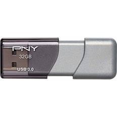 PNY 32GB Turbo Attache 3 USB 3.0 Flash Drive