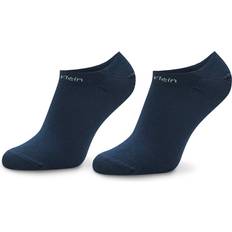 Calvin Klein S Strømper Calvin Klein 2-Pak Leanne Coolmax Gripper Liner Socks - Blue
