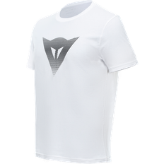 Dainese T-shirt baumwolle logo white/black Weiß