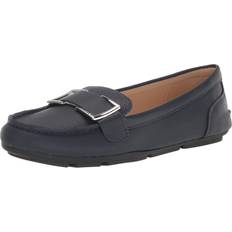 Calvin Klein Women Low Shoes Calvin Klein Damen Lydia Slipper, Navy Tumbled Leather 002