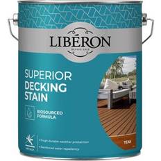 Liberon Liberon 126128 Superior Decking Stain Brown 5L