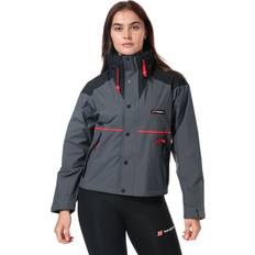 Grey - Shell Jackets Berghaus Women's Womens Mayeurvate Short Shell Jacket Grey/Multi