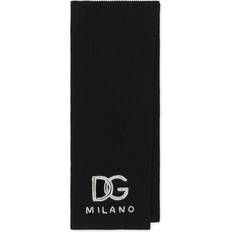 Dolce & Gabbana Scarfs Dolce & Gabbana Cashmere scarf BLACK