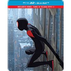 Movies Spider-Man: Into the Spider-Verse Steelbook Blu-ray 3D & Blu-ray